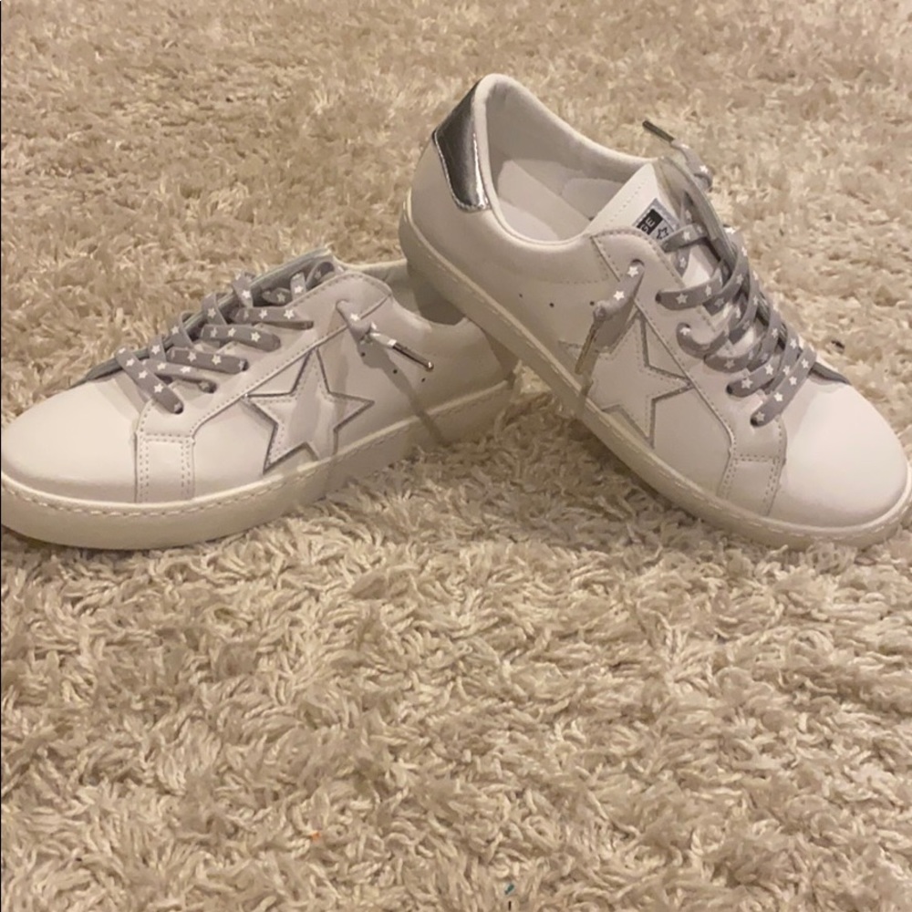 Vintage Havana Bianca Silver Star Sneakers